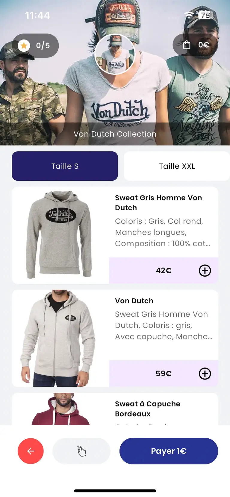 Catalogue  T-shirt