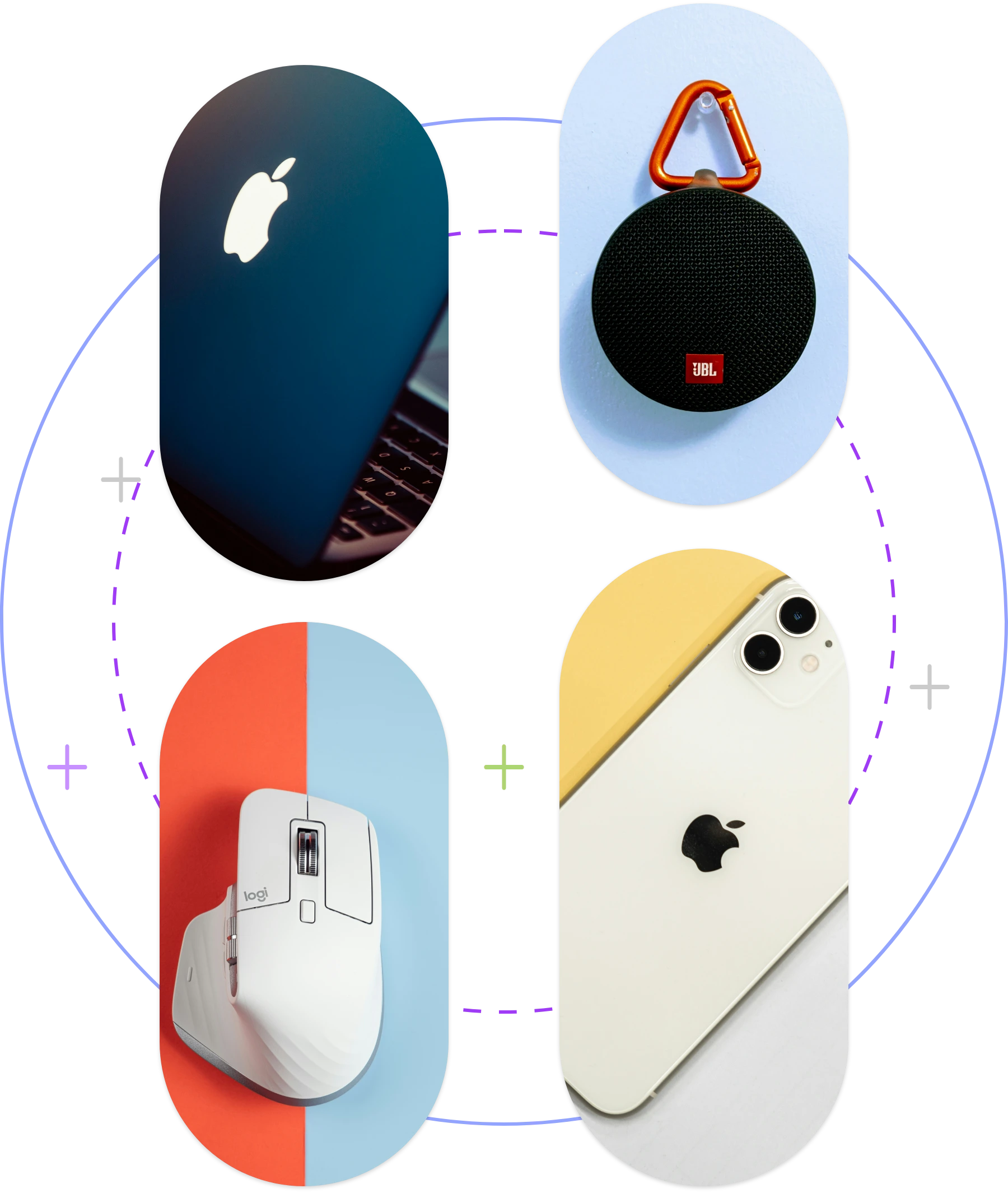 Various high-tech products available on the C1EURO application
