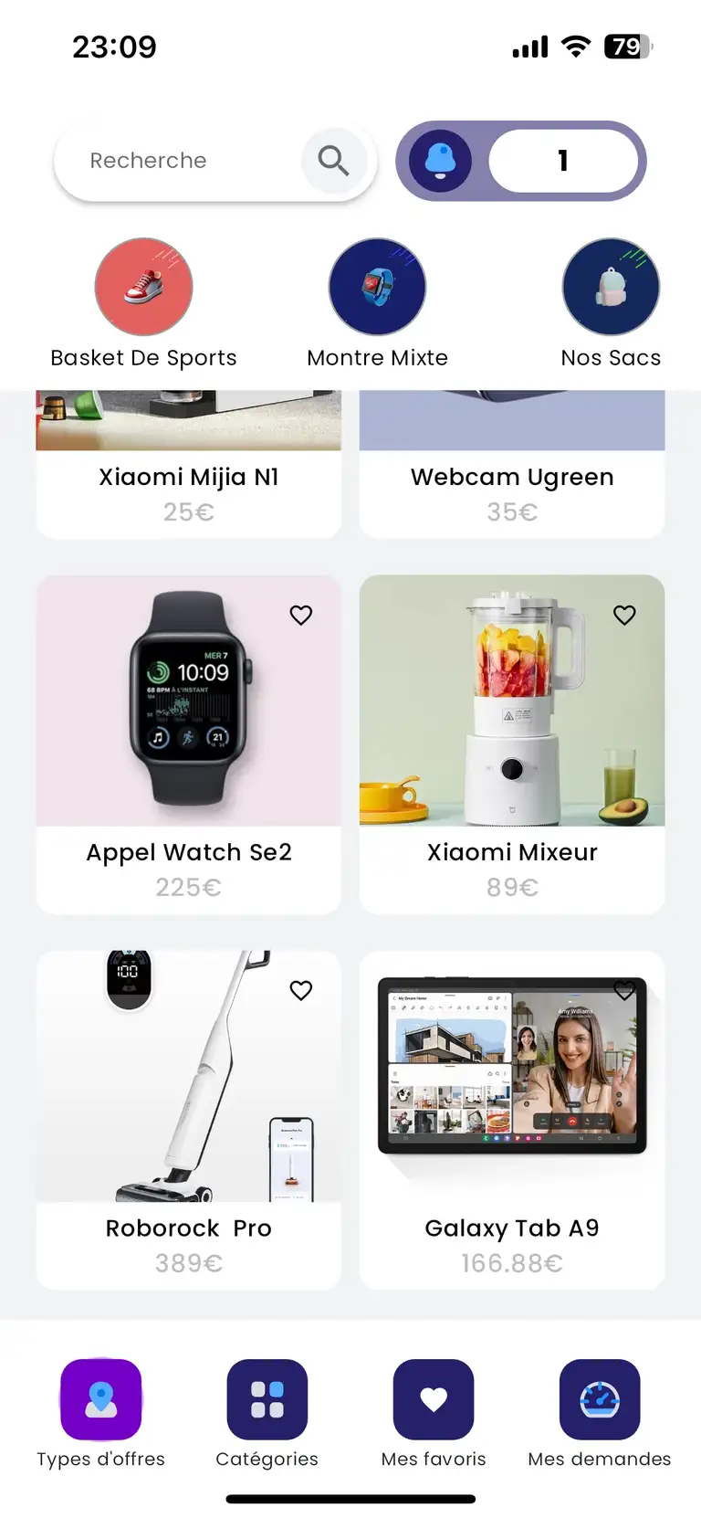Catalogue, high-tech