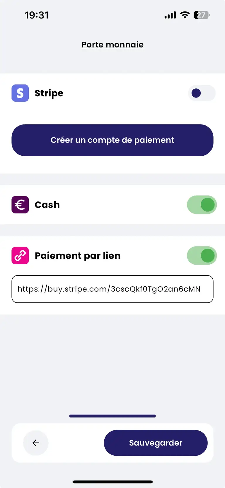  Votre porte-monnaie